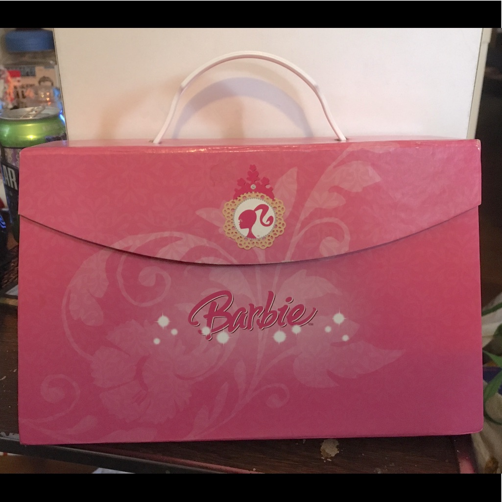 Barbie Travel Purse With 3 Movies Excellent Condition 5 Barbie Books Included